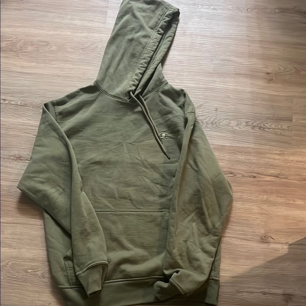 Champion Olive Green Men's Hoodie